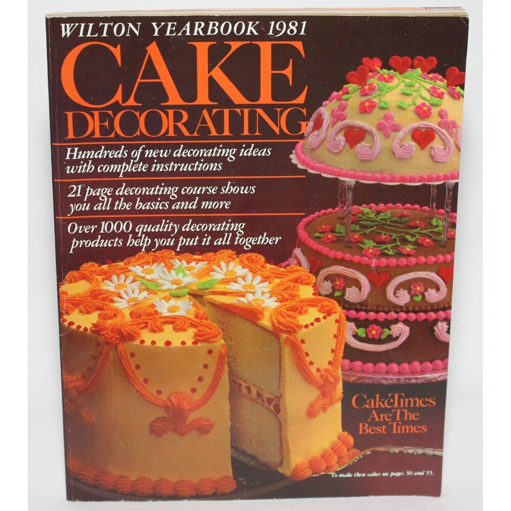 Vintage Wilton YEARBOOK 1981 Cake Decorating Magazine Catalog Star Wars Disney